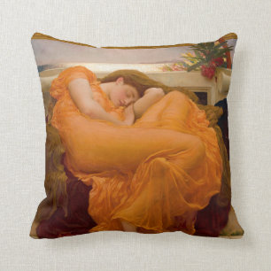 Flamma Juni - Frederic Lord Leighton Kudde
