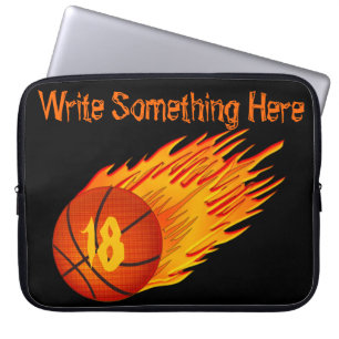 Flamma personligbasketlaptop sleeve