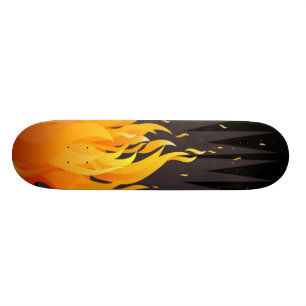 flamma skateboard bräda 21,5 cm
