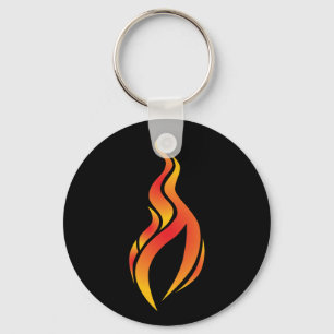 Flamma symbolen Keychain Nyckelring