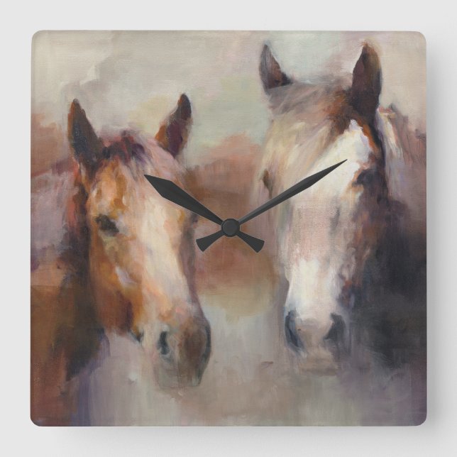 Flamma väster fyrkantig klocka (Framsida)