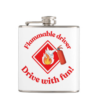 Flammable Driver Trucker Gift | Funny ADR Hazmat Fickplunta