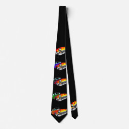 Flammad Tie 1956 Slips