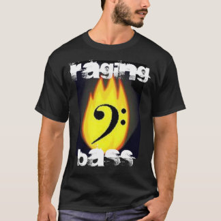 Flammande basklavskjorta tee shirt