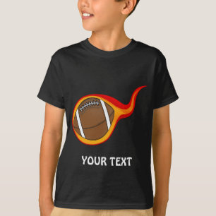 flammande boll t shirt