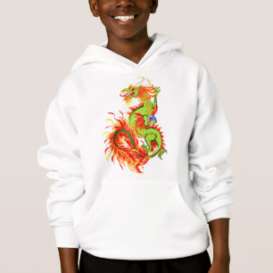 Flammande Drake-År av drakeskjortorna Tee