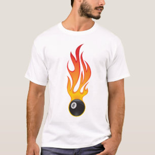 flammande eightballl tröja