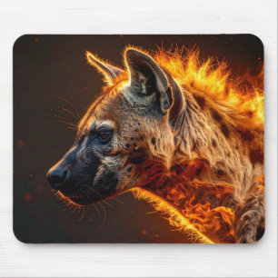 Flammande hyena musmatta
