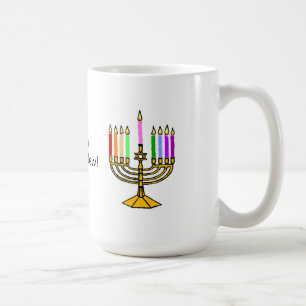 Flammande jude kaffemugg