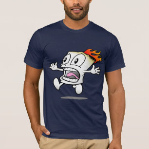 Flammande Marshmallow Tee Shirt