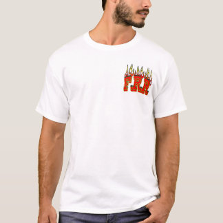 Flammande råttaranch tee