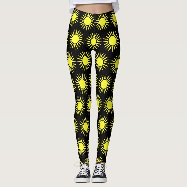 Flammande sol Thunder_Cove Leggings (Framsida)