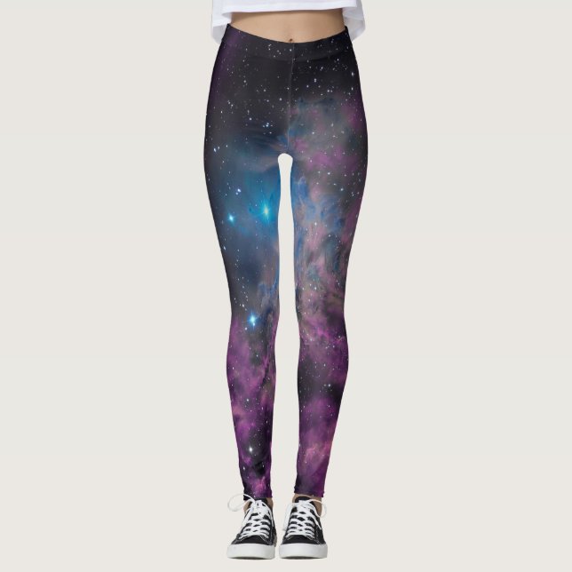 Flammande stjärnaNebula Leggings (Framsida)