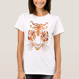 Flammande tiger tee