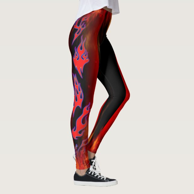 FLAMMAR AV ÖNSKAN LEGGINGS (Höger)