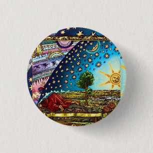 Flammarion Dome Button Knapp