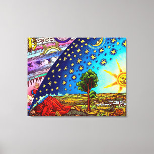 Flammarion Dome Kanvastryck