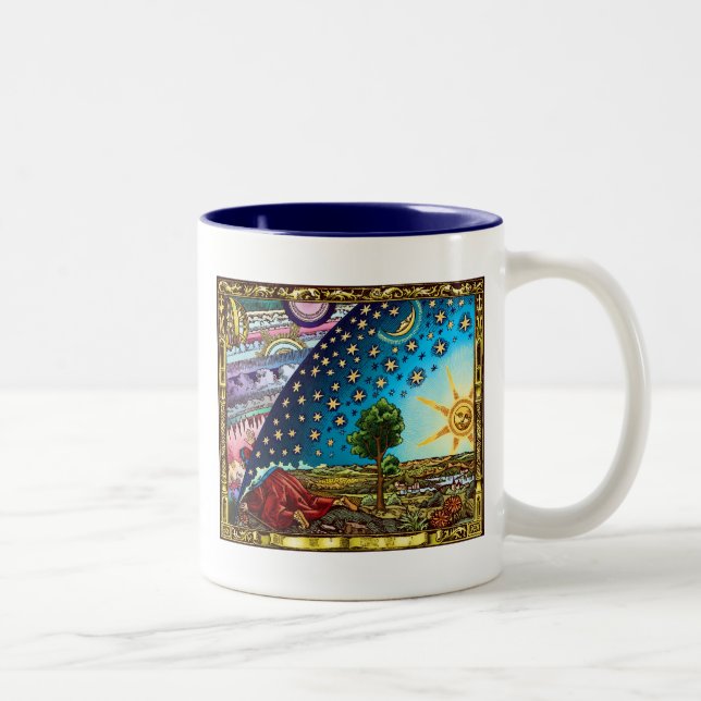 Flammarion Dome Mugg! FANTASTISK Två-Tonad Mugg (Höger)