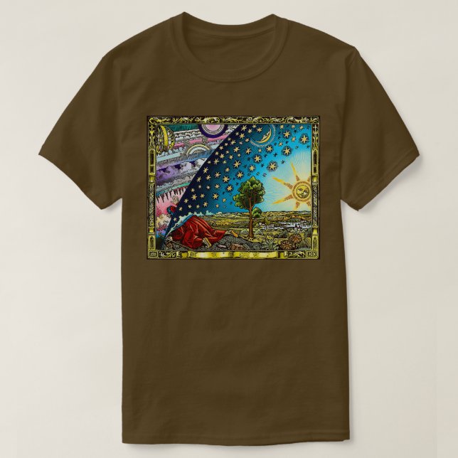 Flammarion Engrave T Shirt (Design framsida)