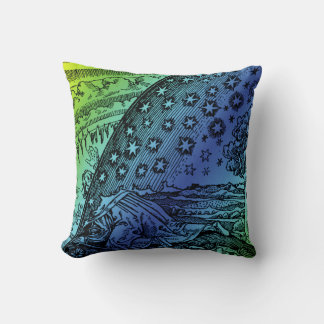 Flammarion Heaven och Earth Engrave Artwork Kudde