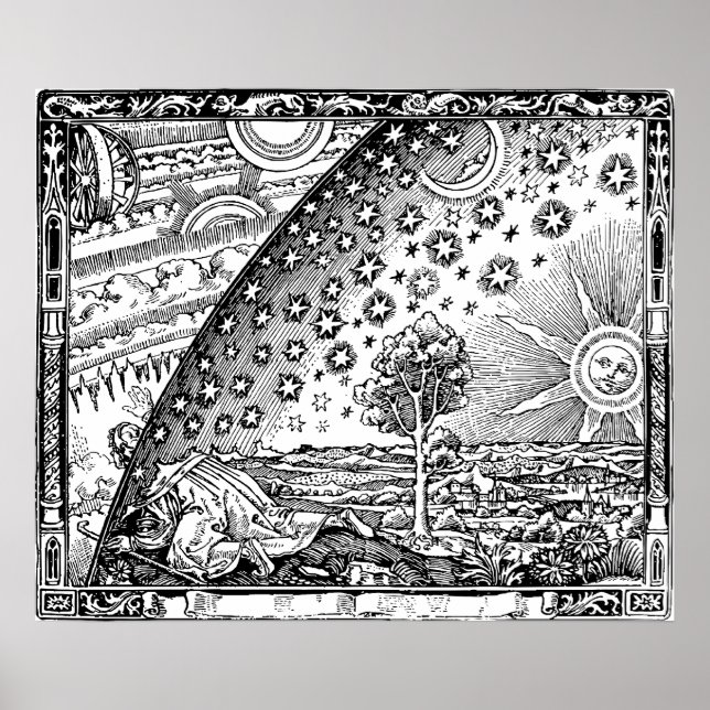 Flammarions Wanderer Poster (Framsidan)