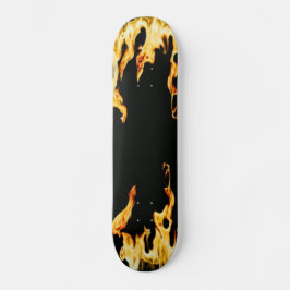 Flammen – Flamme – Flame – Flames – Feuer – Fire S Mini Skateboard Bräda 18,5 Cm