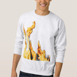Flammen – Flamme – Flame – Flames – Feuer – Fire T Lång Ärmad Tröja