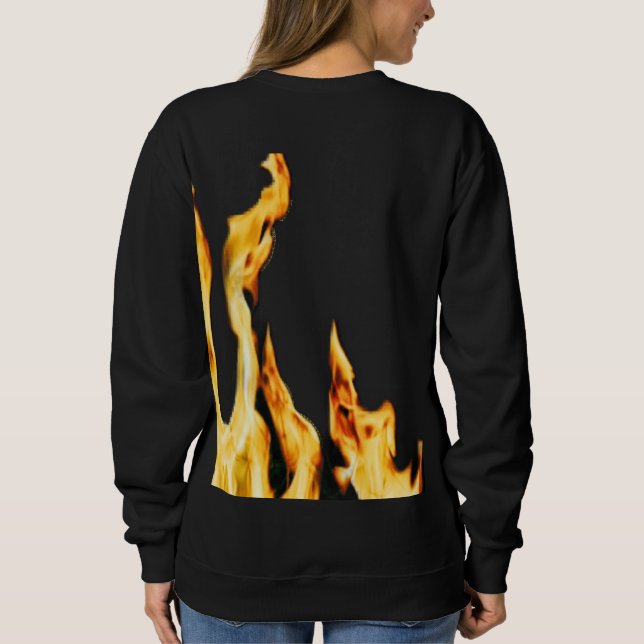 Flammen – Flamme – Flame – Flames – Feuer – Fire T Shirt (Baksida)