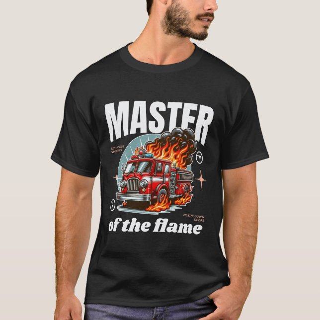 Flammens mästare t shirt (Framsida)