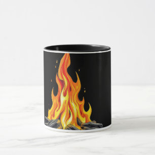 Flammig mugg