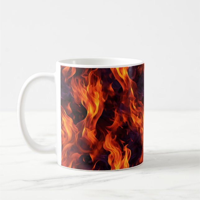 Flammönster Kaffemugg (Vänster)
