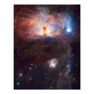 Flamnebulasymastronomi Fototryck