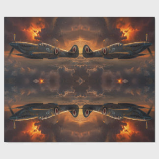 Flamor från Himmel: En Spitfire Ascent Presentpapper