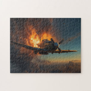Flamor från Himmel: En Spitfire Ascent Pussel