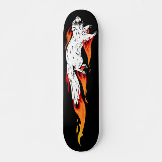 Flamor i Skateboard-däck för snabba ekorrar Mini Skateboard Bräda 18,5 Cm