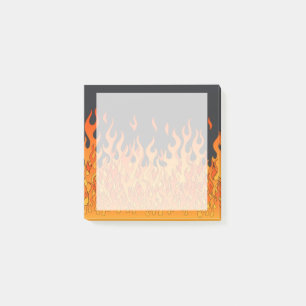 Flamor med Tecknad i lager Post-it Block