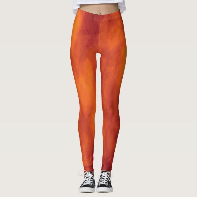 FlamOrange Leggings (Framsida)