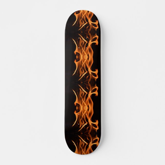Flamskartat Mini Skateboard Bräda 18,5 Cm (Framsida)