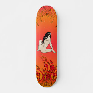 Flamskateboard Skateboard Bräda 20,5 Cm