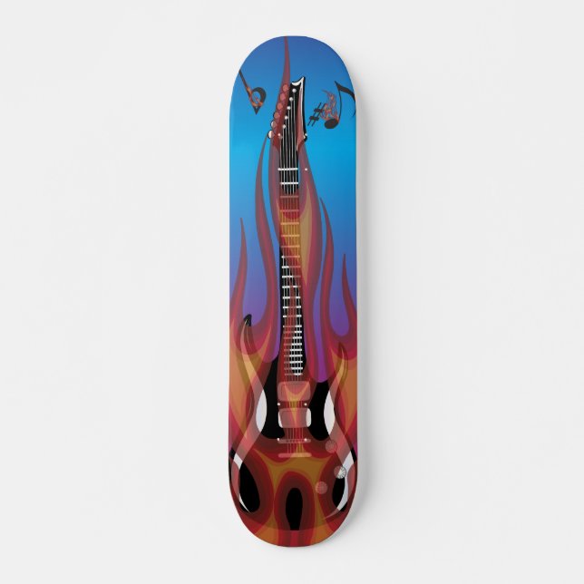 Flamskydd Skateboard (Framsida)