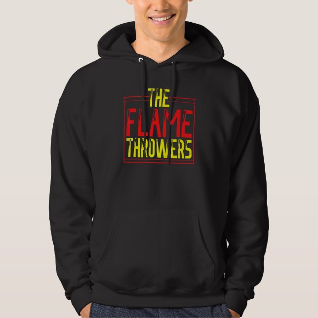 Flamspruta  Eldspruta Het Bränn 2 Hoodie (Framsida)