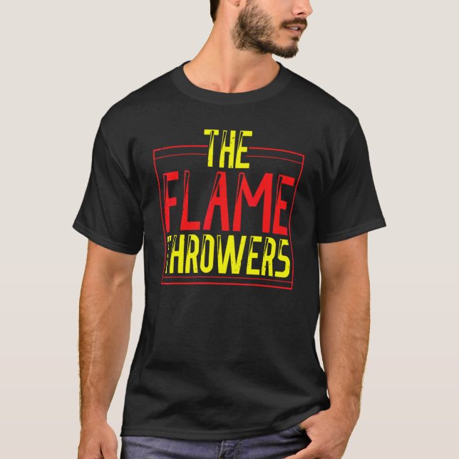 Flamspruta  Eldspruta Het Bränn 2 T Shirt (Framsida)