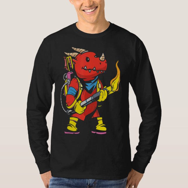 Flamstötdämpare Hett Burn 3 T Shirt (Framsida)