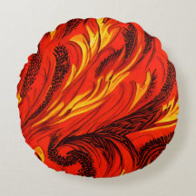Flamt Cascade Round Pillow