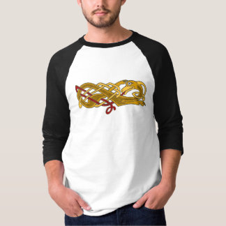 flämtande hund tee shirt