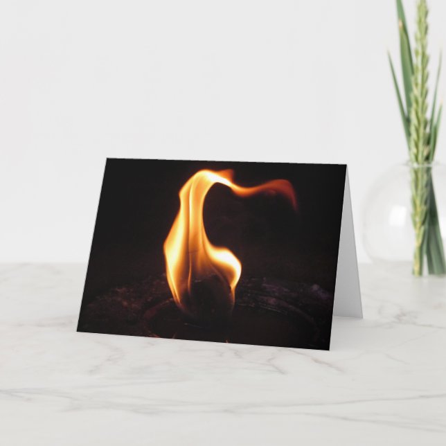 flamvåg kort (Framsida)