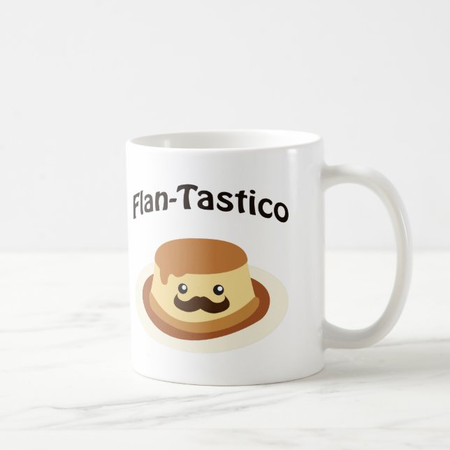 Flan-Tastico! Gullig Flan Kaffemugg (Höger)