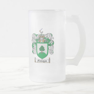FLANAGAN-FAMILJVAPENSKÖLD - FLANAGAN-VAPENSKÖLD FROSTAT ÖLGLAS