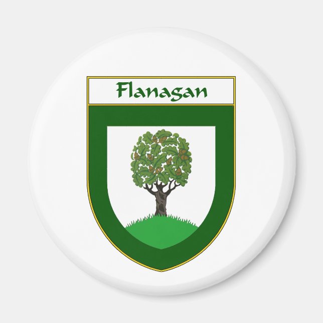 Flanagan Jackar Arm/Familjestöd Magnet (Framsidan)