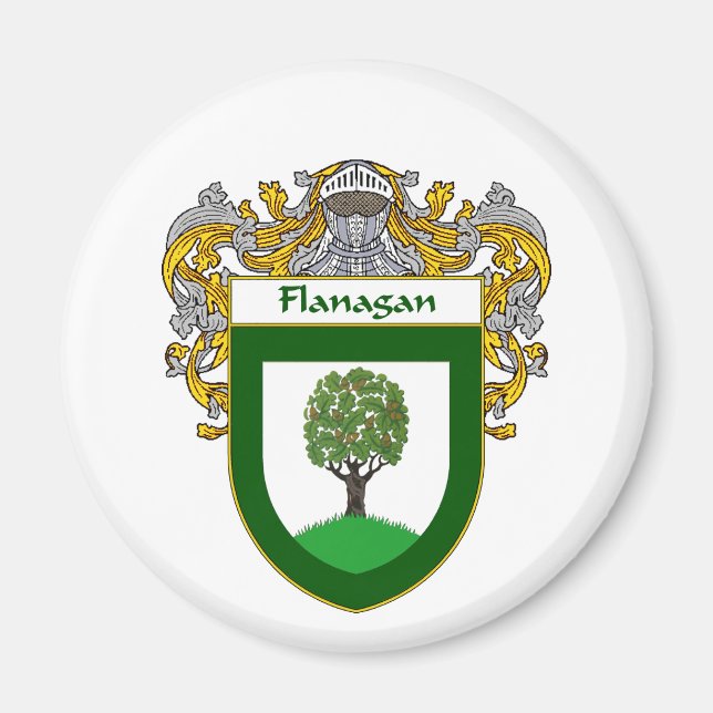 Flanagan Jackar av Arm (Mantled) Magnet (Framsidan)